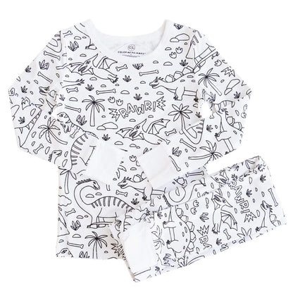 PintaSueños™ Kit Pijama Para Colorear + 12 Marcadores Lavables