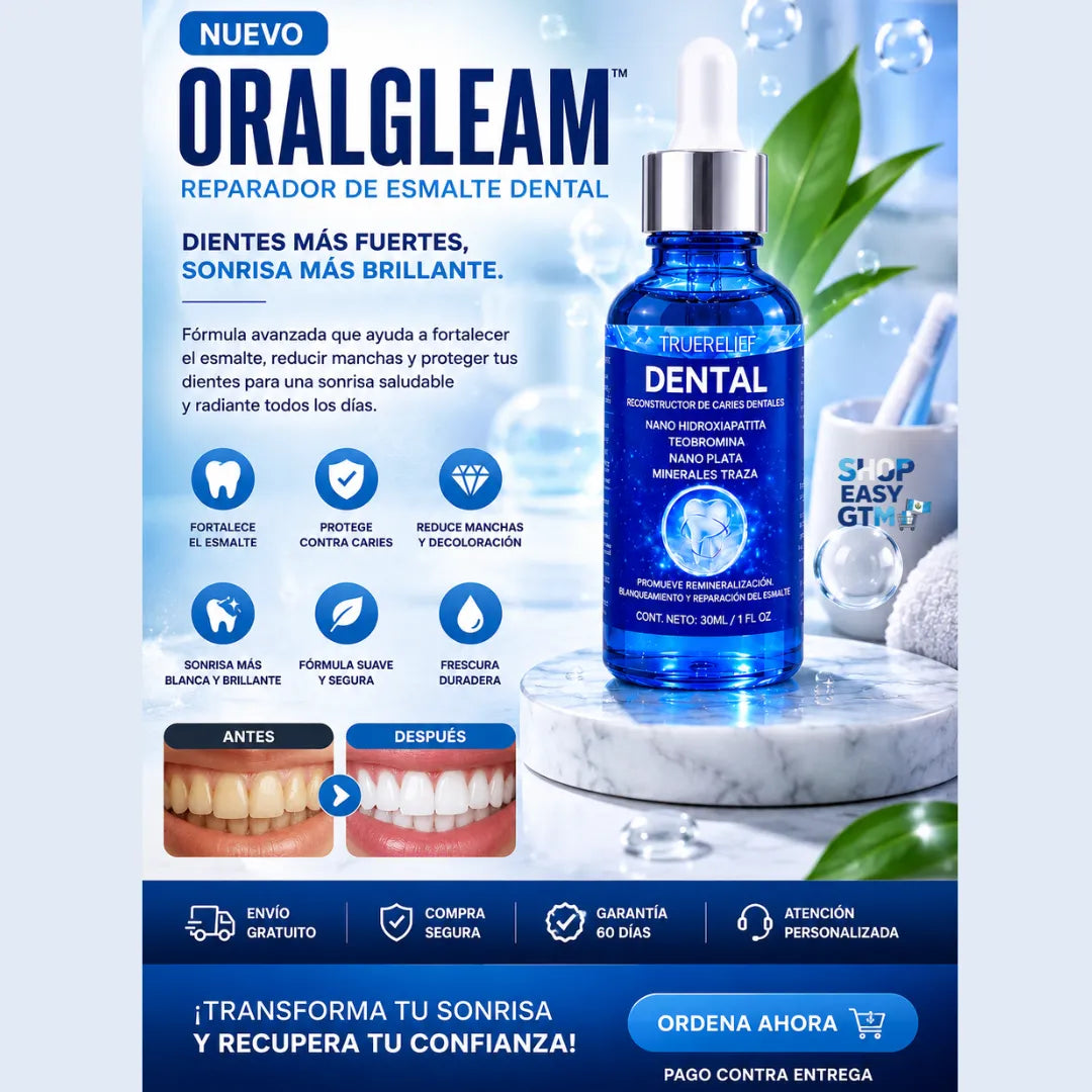 OralGleam™ Reparador de Esmalte Dental